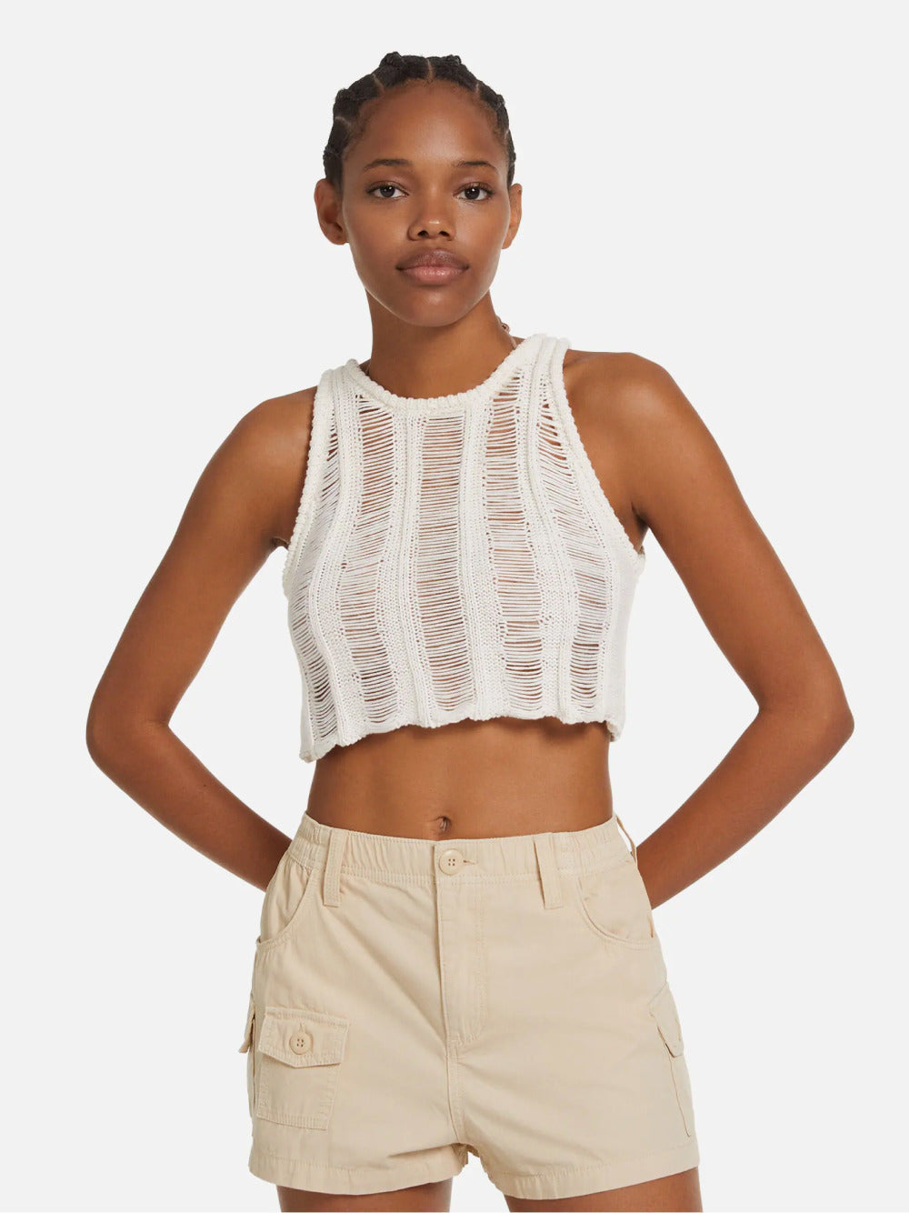 Multi-Cargo bomullshorts