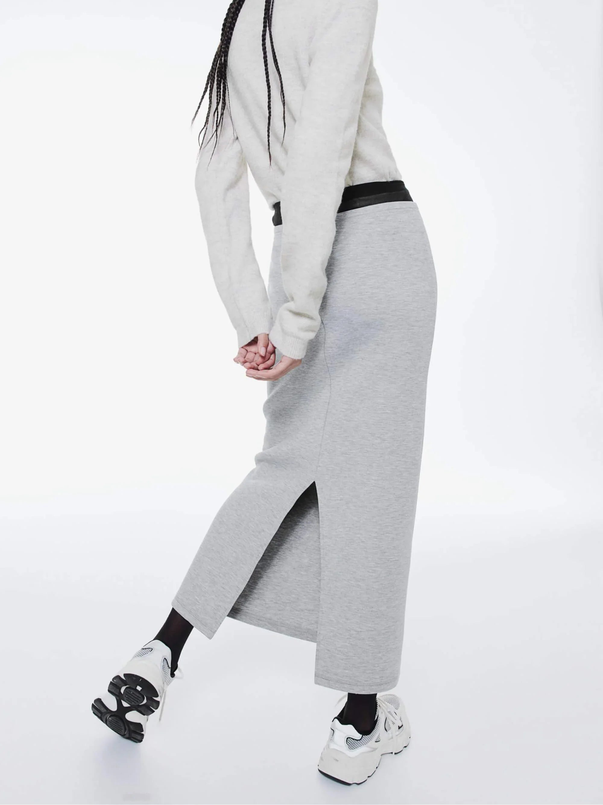 Scuba pencil skirt