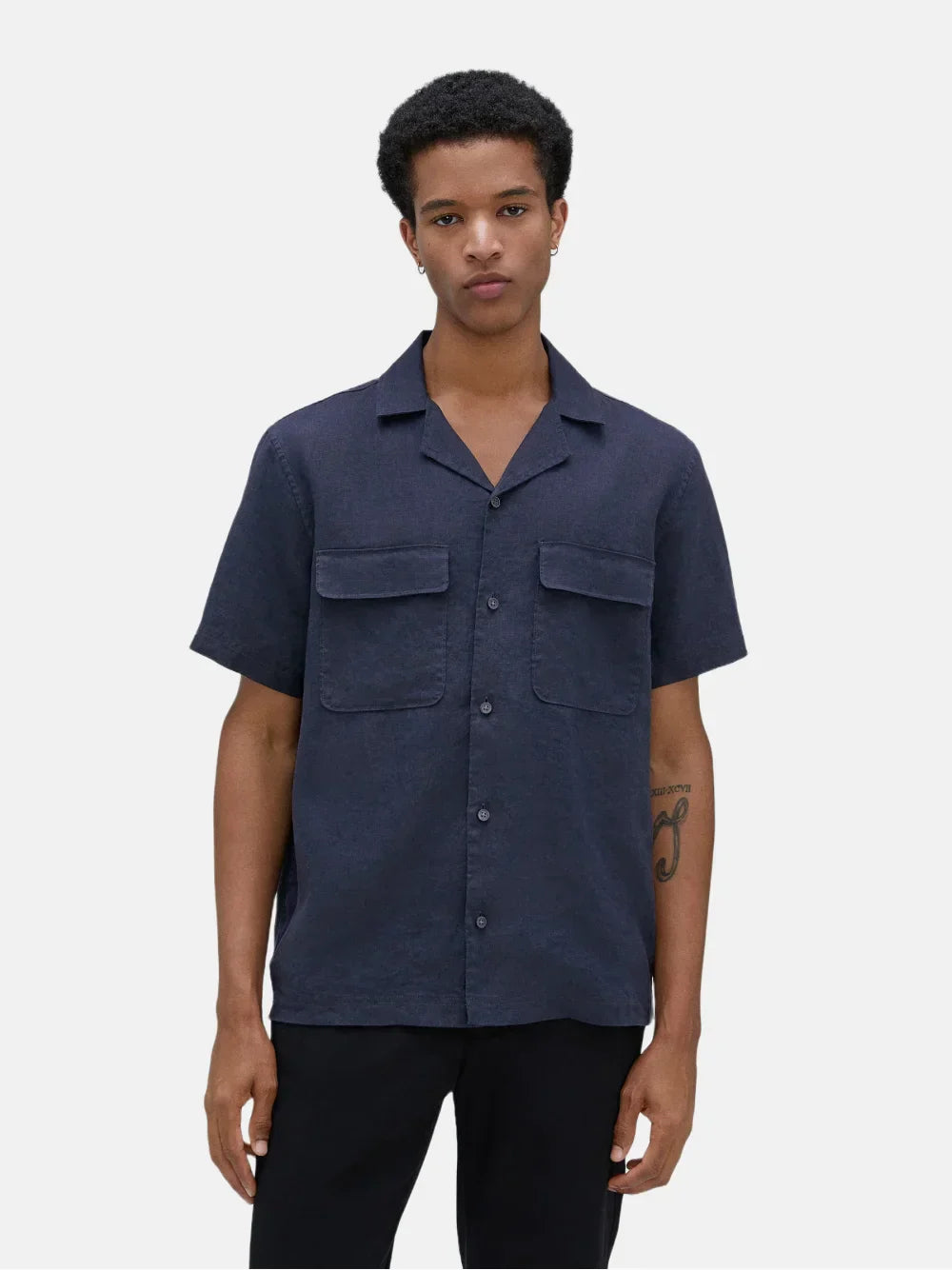 De Sleeve Cocoa Shirt