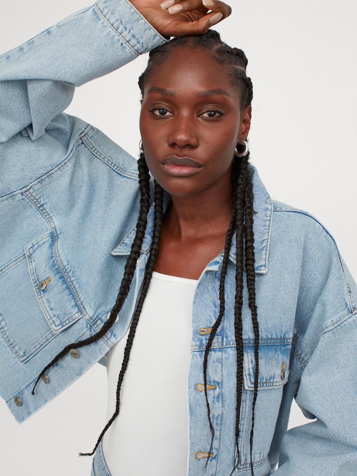 Boxy Denim Jackett