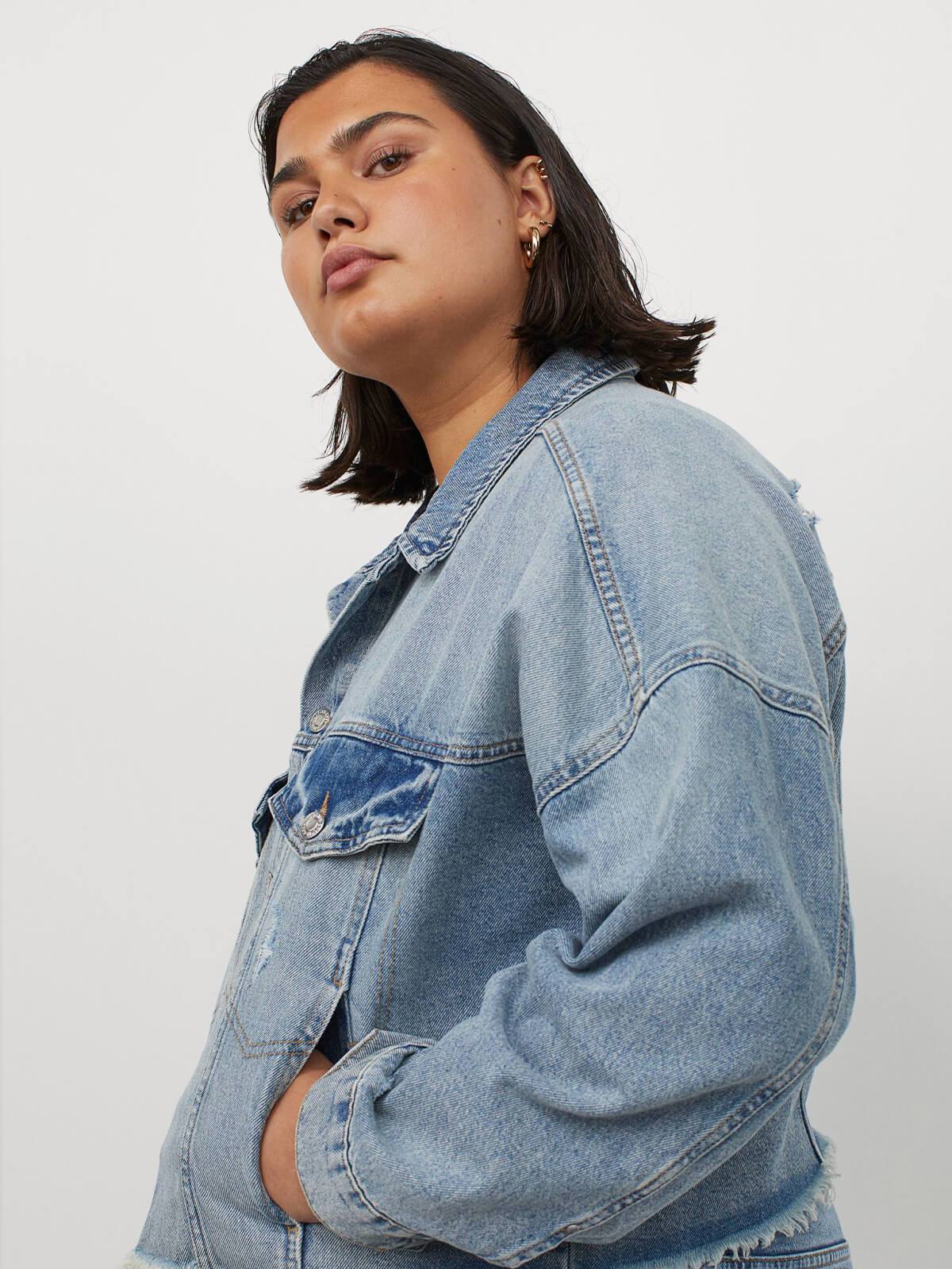 Boxy Denim Jackett